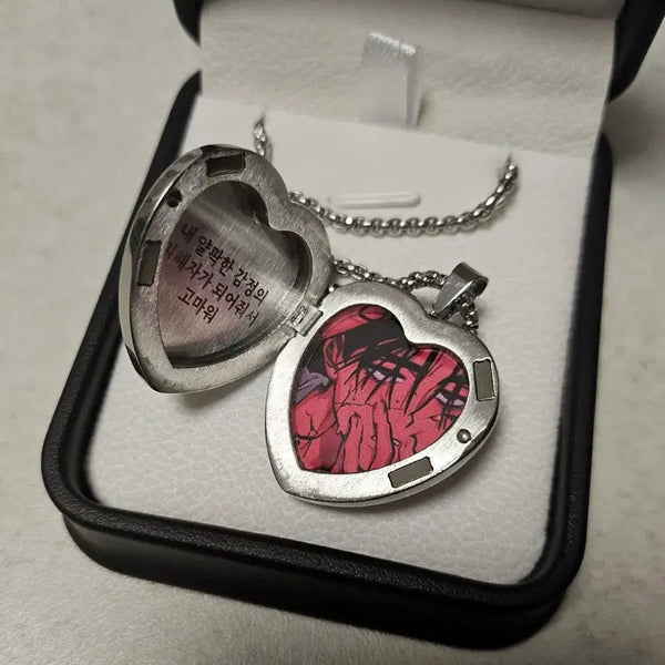 [BUNJANG] A'ESTE Ivan Karma Heart Pendant Necklace / (현물)에이스테 이반 카르마 하트 팬던트 목걸이