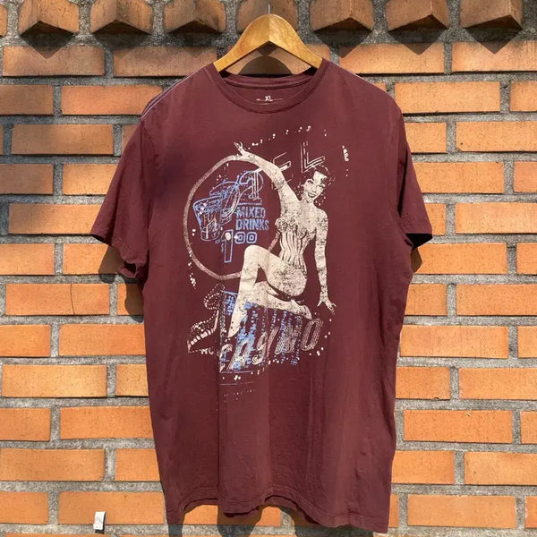 [BUNJANG] Banana Republic Pin-up Girl Graphic T-Shirt / 바나나 리퍼블릭 핀업걸 티셔츠