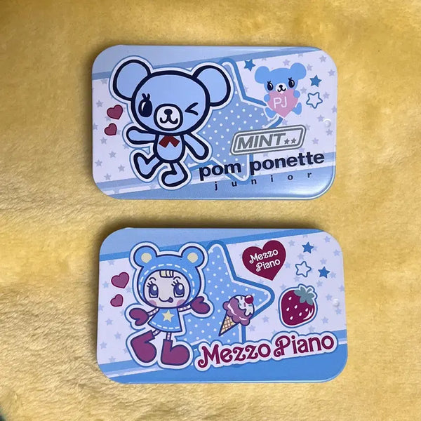 [BUNJANG] Mezzo Piano Slide Tin Case / 반다이 나루미야 캐릭터즈 메조피아노 폼포네트 슬라이드 틴케이스