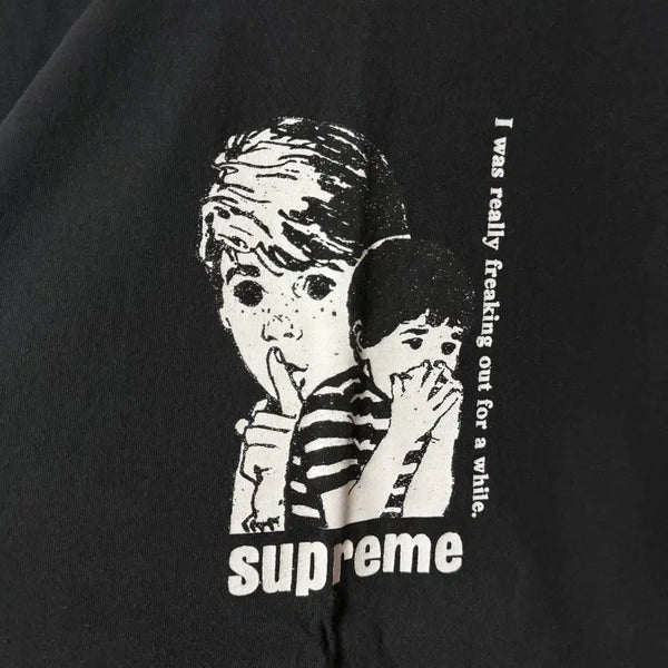 [BUNJANG] Supreme Graphic T-Shirt Black XL / 슈프림 Supreme 그래픽 반팔 티셔츠 판매 블랙 XL