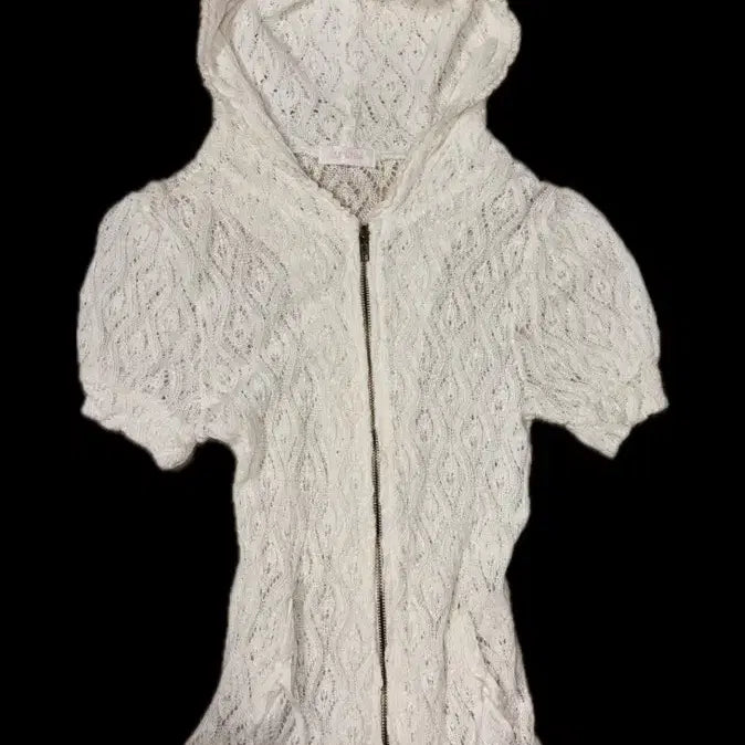 [BUNJANG] LIZLISA Knit Hooded Zip-Up / 리즈리사 니트 후드집업