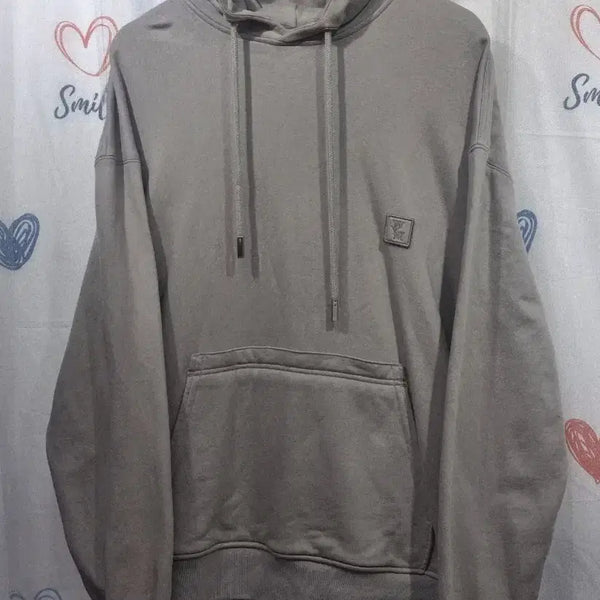 [BUNJANG] WooYoungMi Feather Back Logo Hoodie Sweatshirt - Size 48 / 정품)  우영미  후드  스웨트 셔츠