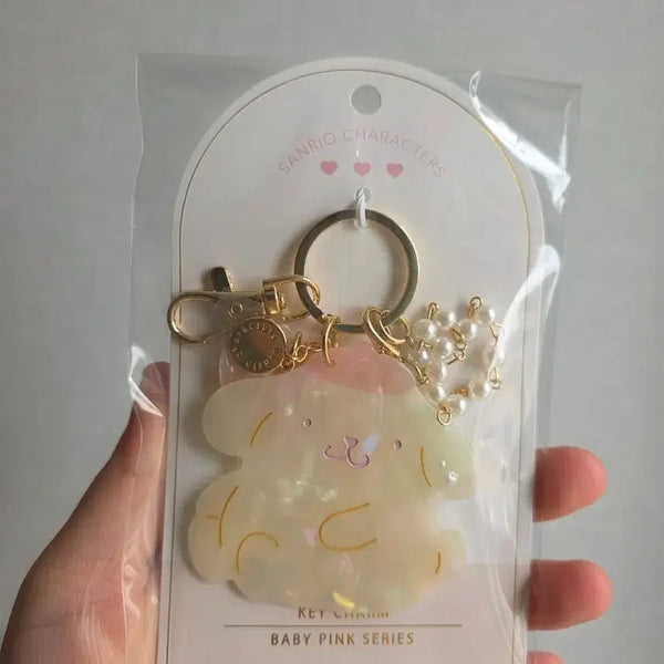 [BUNJANG] Sanrio Pom Pom Purin Keyring / 산리오 폼폼푸린 키링