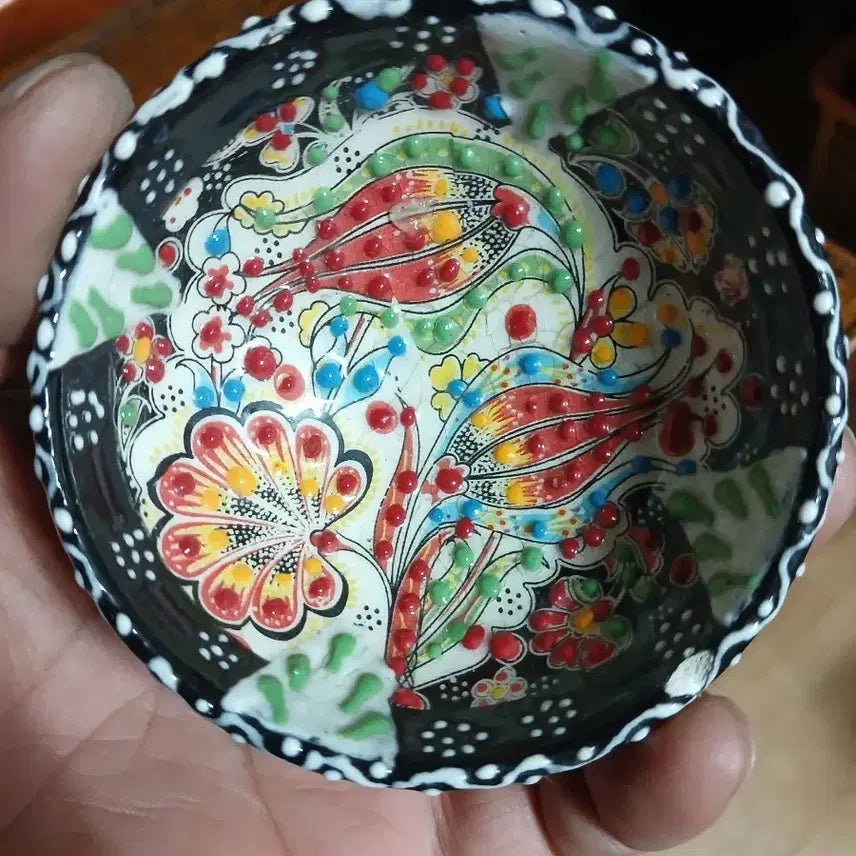 [BUNJANG] Eui-sa Technique Lang Ceramic Small Dish / 외사기법랑도자기종지