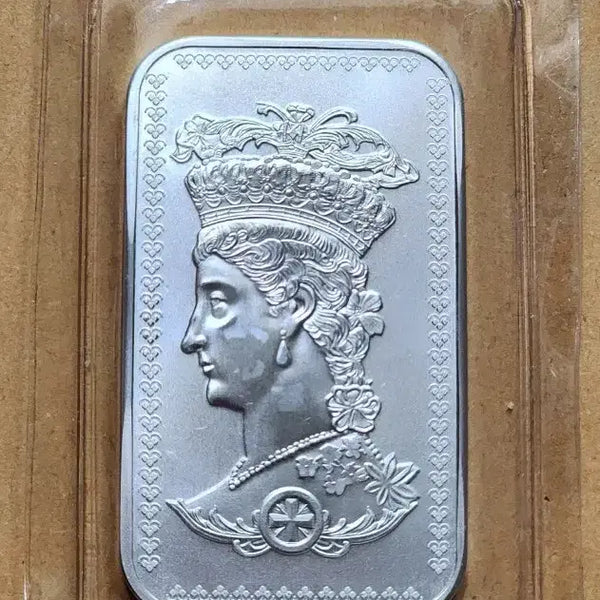 [BUNJANG] Queen Elizabeth II 1 oz 99.9% Silver Bar / 은괴 엘리자베스 2세 영국 여왕 기념 은화