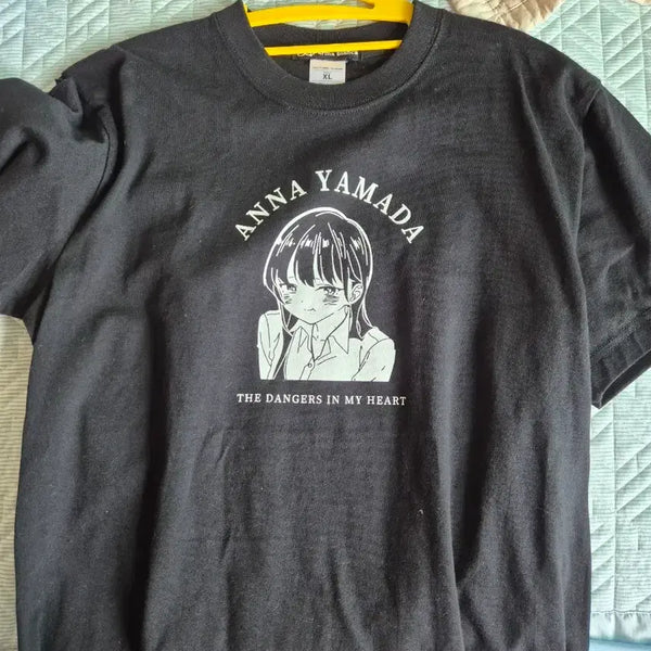 [BUNJANG] Yamada Anna Character T-Shirt Black XL / 내마위 야마다 안나 티셔츠