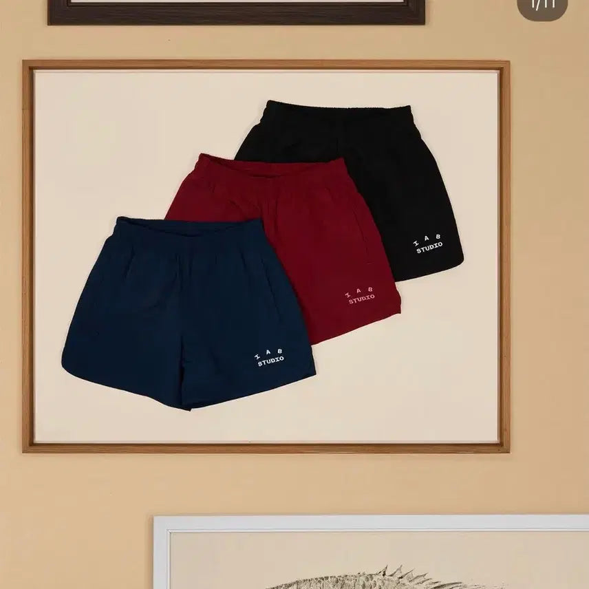 [BUNJANG] IAB Studio Navy IAB Short / 새상품/아이앱 스튜디오 쇼츠 네이비 IAB STUDIO IAB SHORT