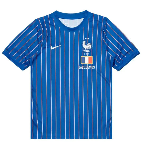 [BUNJANG] Nike x Jacquemus Dri-FIT Short-Sleeve Top Game Royal / M,L) 나이키 x 자크뮈스 프랑스 드라이핏 숏슬리브 탑 게임 로얄 유니