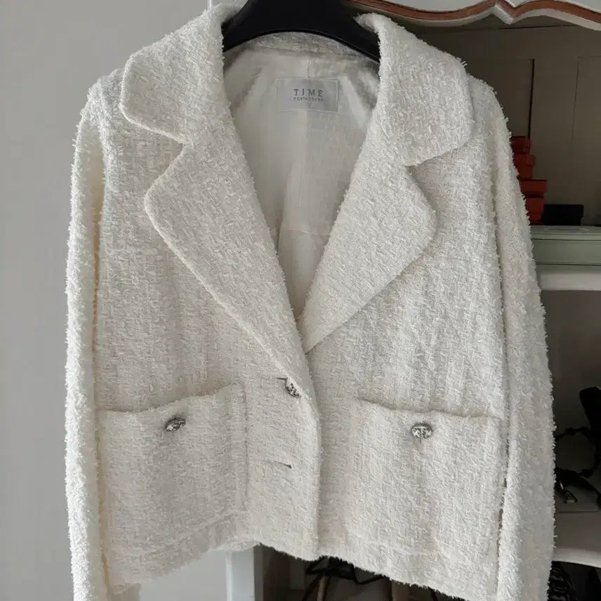 [BUNJANG] TIME Tweed Jacket / 타임 트위드쟈켓