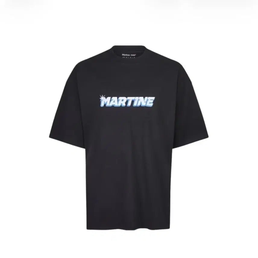 [BUNJANG]  Martine Rose T-Shirt Black / (S) 마틴로즈 티셔츠 블랙