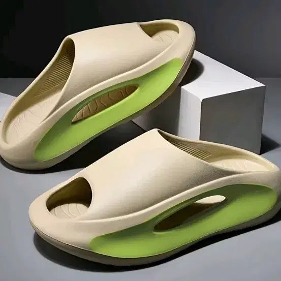 [BUNJANG] Comfortable Cloud-like Mule Slippers (Size 280-285) / 종일서있어도 구름보다 푹신 뮬 슬리퍼 280~285새것