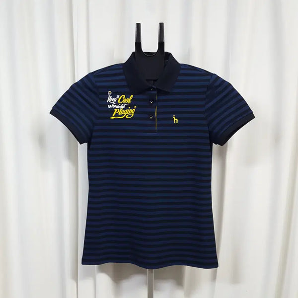 [BUNJANG] Hazzys Women's Golf Short-Sleeve T-Shirt / 헤지스 여성 골프 반팔티셔츠 90오일장