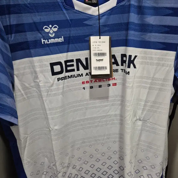 [BUNJANG] Hummel Denmark Premium Functional Soccer T-Shirt / 새상품) 험멜 덴마크프리미엄 축구 기능성 티셔츠