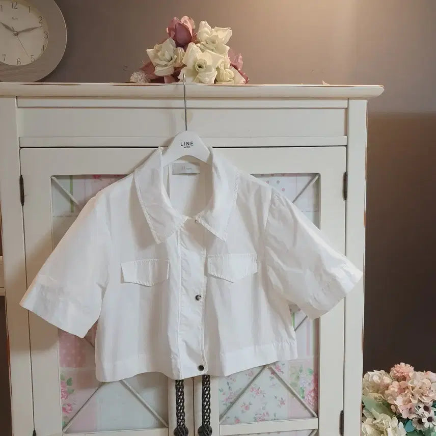 [BUNJANG] JIGOTT White Cropped Jacket / jj지고트 자켓/55-66