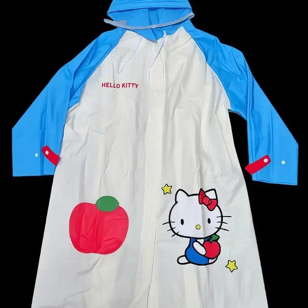 [BUNJANG] Hello Kitty Raincoat and Bag Set / (새상품) 헬로키티 우비+가방