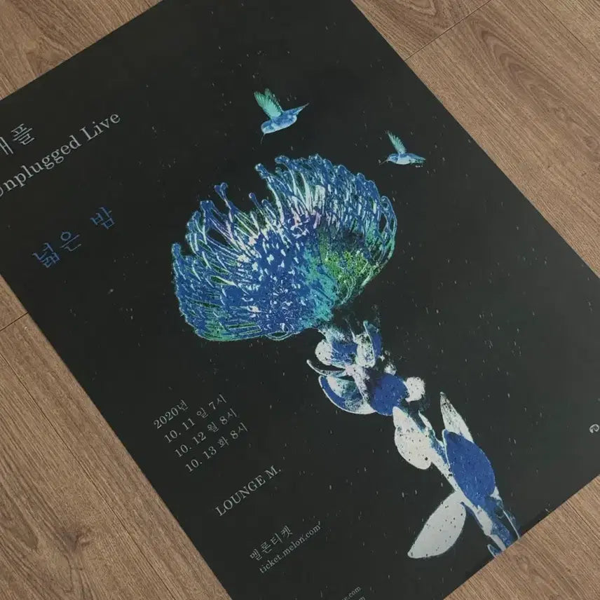 [BUNJANG] Thornapple 2020 Wide Night Poster / 쏜애플 2020 넓은 밤 포스터