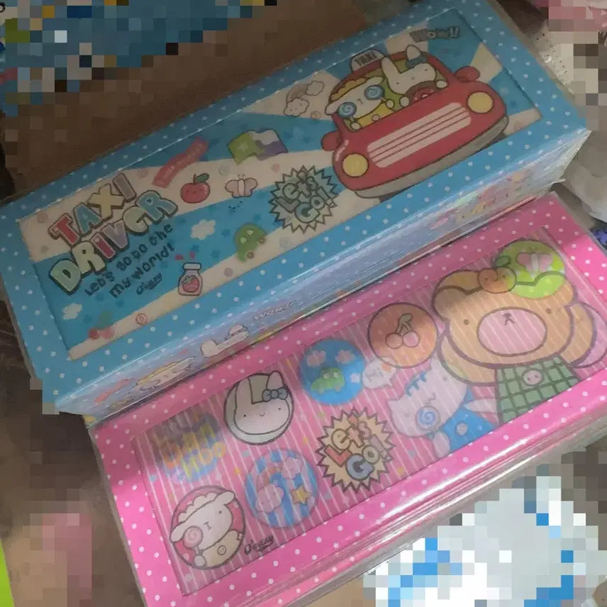 [BUNJANG] Vintage Stationery Box Pencil Case / 고전 문구 지함 필통 필통 다꾸