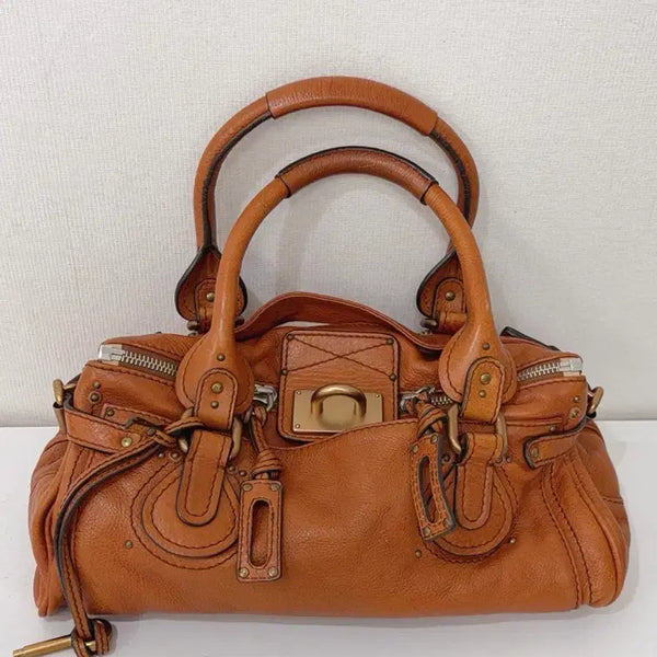 [BUNJANG] Chloe Paddington Leather Tote Bag Brown / 끌로에 패딩턴 토트백 정품 상태좋음