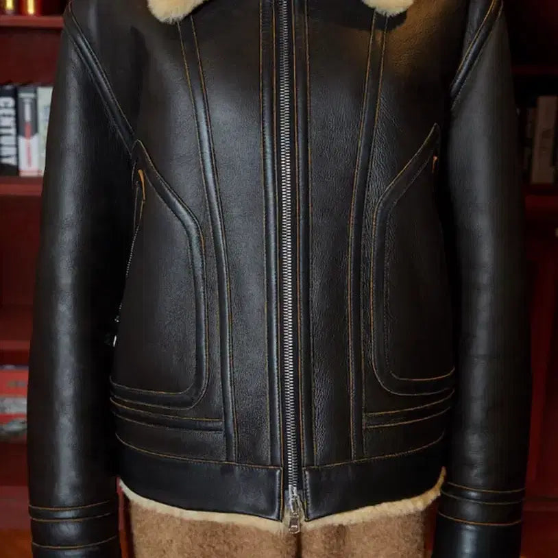 [BUNJANG] STU Mustang Jacket / STU 무스탕 L