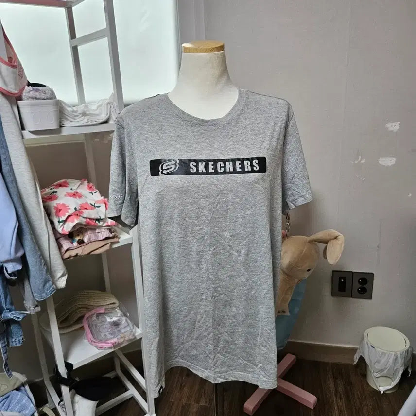 [BUNJANG] Skechers Unisex Short Sleeve T-Shirt / 스케쳐스 반팔 100