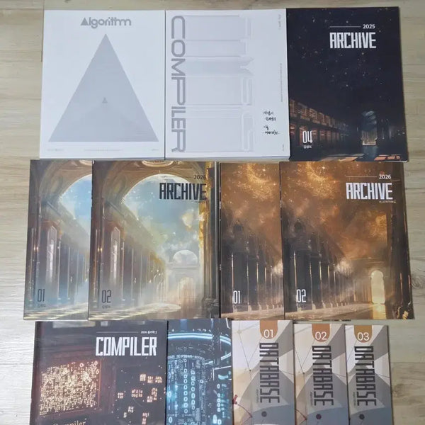 [BUNJANG] Kim Sung-do Physics 1 Set - Algorithm, Compiler, Archive Textbooks (12 Volumes) / 12권 일괄 | 시대인재 물리1 김성도t 알고리즘, 컴파일러, 아카이브