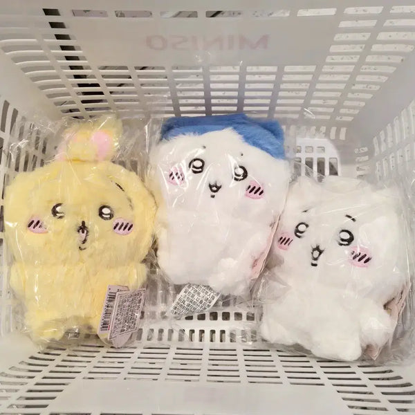 [BUNJANG] Miniso Chiikawa Usagi Hachiware 3-Piece Doll Set / [미니소] 치이카와 우사기 하치와레 3종 인형 개별가