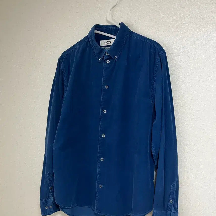 [BUNJANG] COS Corduroy Shirt Blue / COS 코스 코듀로이 셔츠 블루
