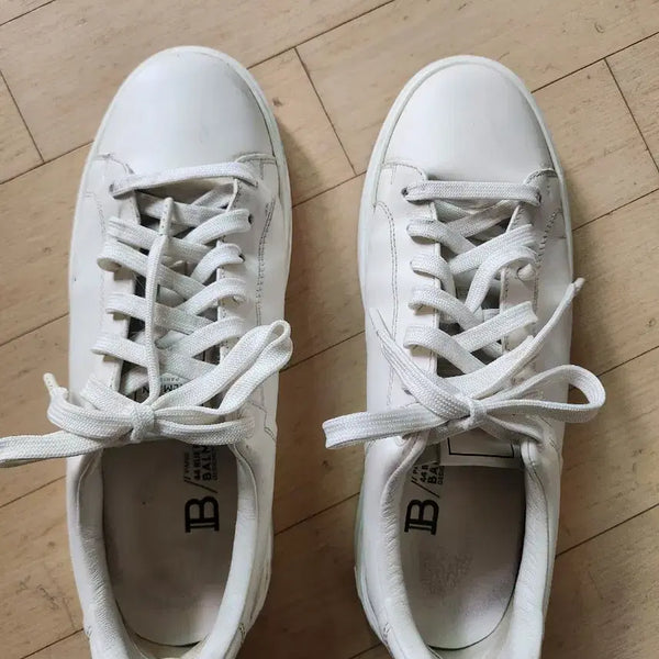 [BUNJANG] Balmain Men's Sneakers White / 발망 남성 스니커즈