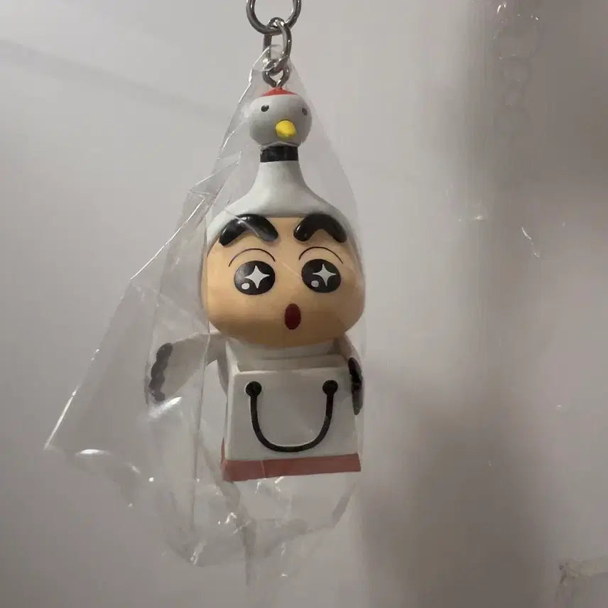 [BUNJANG] ldcx Crayon Shin-chan Crane Figure Keychain / 희귀) 정품 ldcx 짱구 학 두루미 피규어 키링
