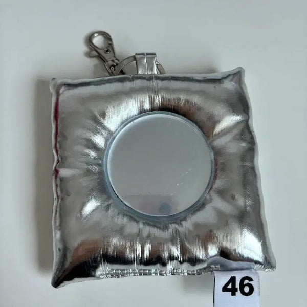 [BUNJANG] 46Months Mirror Cushion Keychain / 지그재그 포식스먼스 46month 미러쿠션 키링