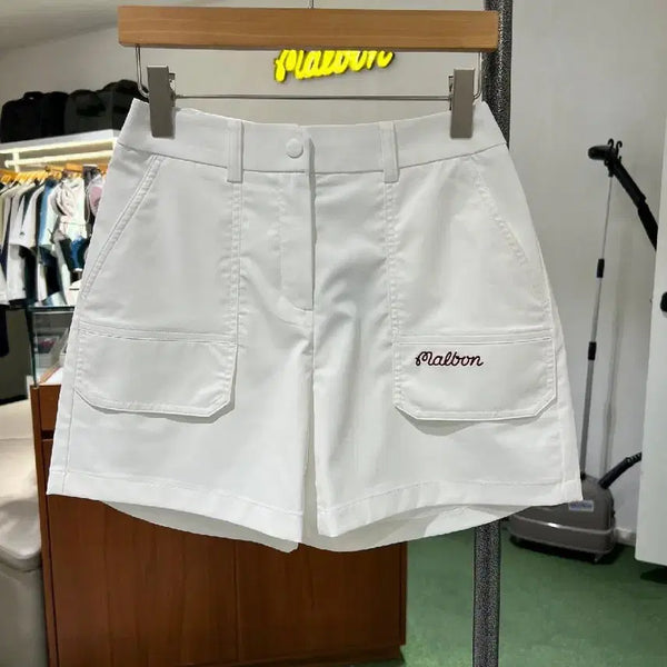 [BUNJANG] Malbon Women's Training Shorts / MALBON 말본 여성 트레이닝 반바지