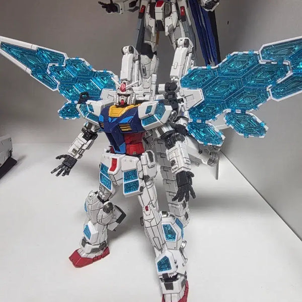[BUNJANG] HG RX-78F00/E Gundam Glass Feather Equipment Version Pre-Assembled Model Kit / 중국제 HG RX-78F00/E 건담 글라스패더 장비 버젼 가조립 팝니다