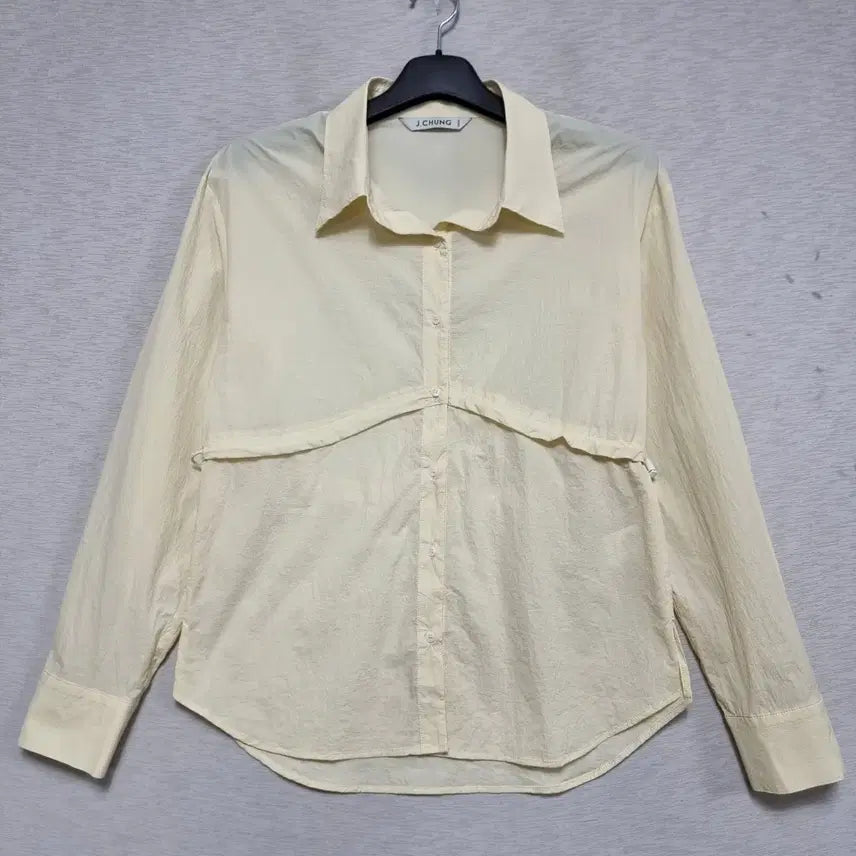 [BUNJANG] J.CHUNG Summer String Nylon Shirt / 제이청 여름 스트링 나일론 셔츠 여자55사이즈ㅡ0417ㅁㅁ