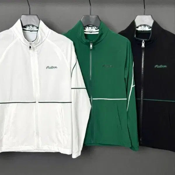 [BUNJANG] MALBON Windbreaker Zip-Up Jacket / MALBON 말본 바람막이 윈드브레이커 집업