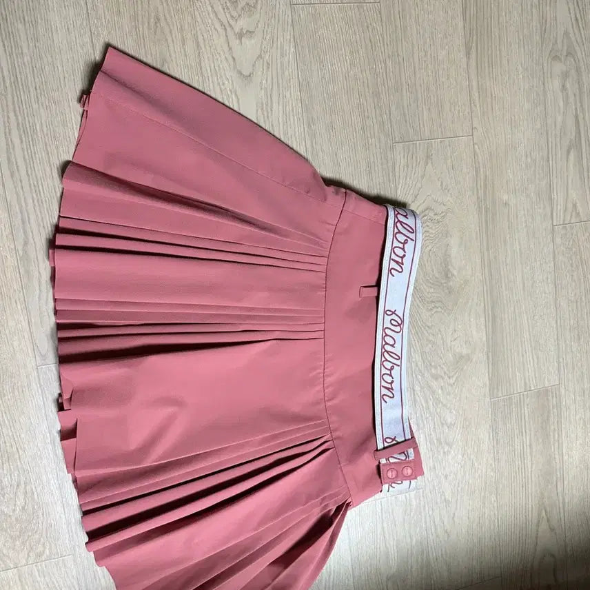 [BUNJANG] Malbon Golf Women's Skirt - Pink, Size 67 / 말본 67