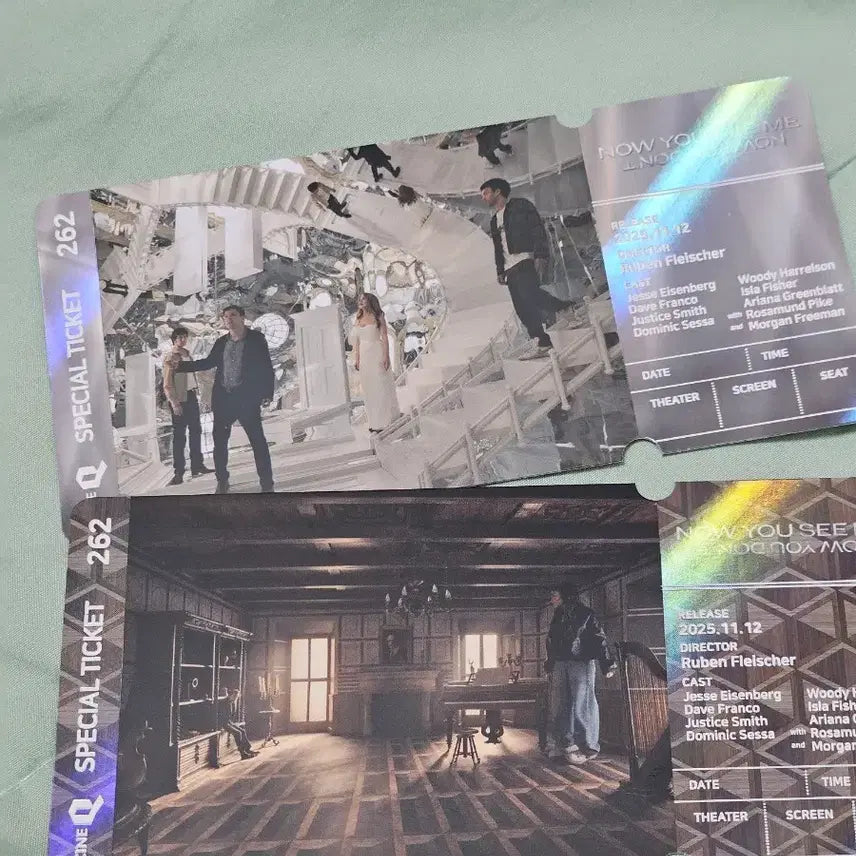[BUNJANG] Now You See Me 3 CineQ Movie Special Goods Bundle Set / 나우유씨미3 티켓 씨네큐 영화 특전 굿즈