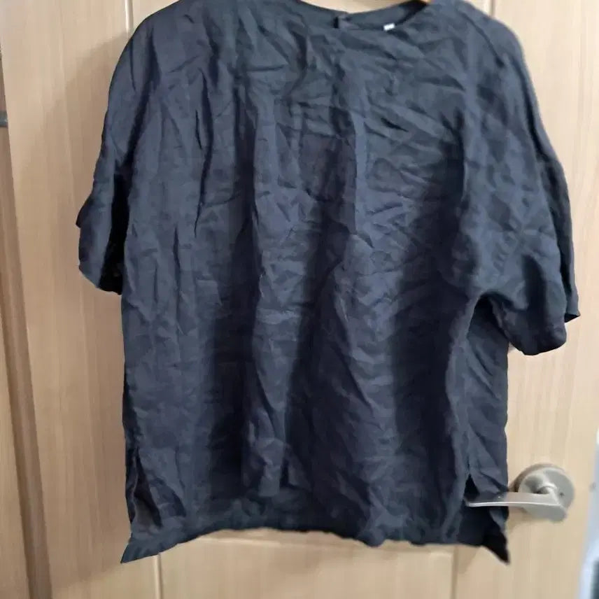 [BUNJANG] M. Brand Navy Half-Sleeve T-Shirt / 마.  티셔츠