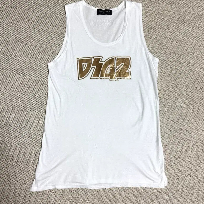 [BUNJANG] Dsquared2 White Tank Top Dress / 디스퀘어드2 흰색 탱크 탑/드레스/ unisex