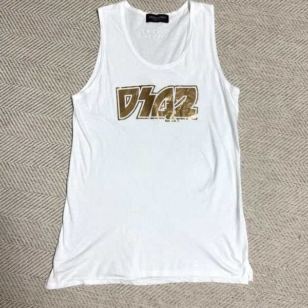 [BUNJANG] Dsquared2 White Tank Top Dress / 디스퀘어드2 흰색 탱크 탑/드레스/ unisex