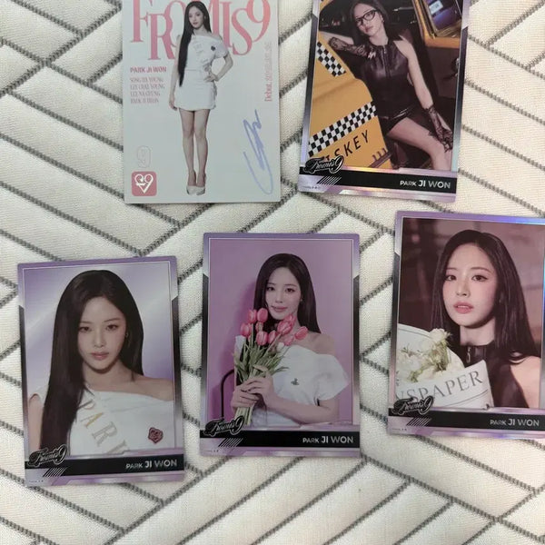 [BUNJANG] fromis_9 Park Ji-won Photocard Bundle Set (Rare & Normal) / 프로미스나인 테레카 박지원 카드 레어 및 노말 일괄