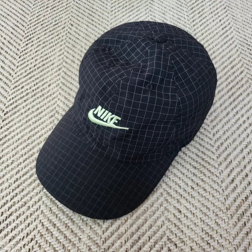 [BUNJANG] Nike Heritage86 Check Ball Cap Hat / 나이키 헤리티지86 체크 볼캡 모자