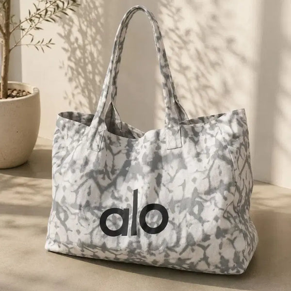 [BUNJANG] ALOI Essential Tie-Dye Pattern Tote Bag / 알로 에센셜 토트백 타이 다이 패턴
