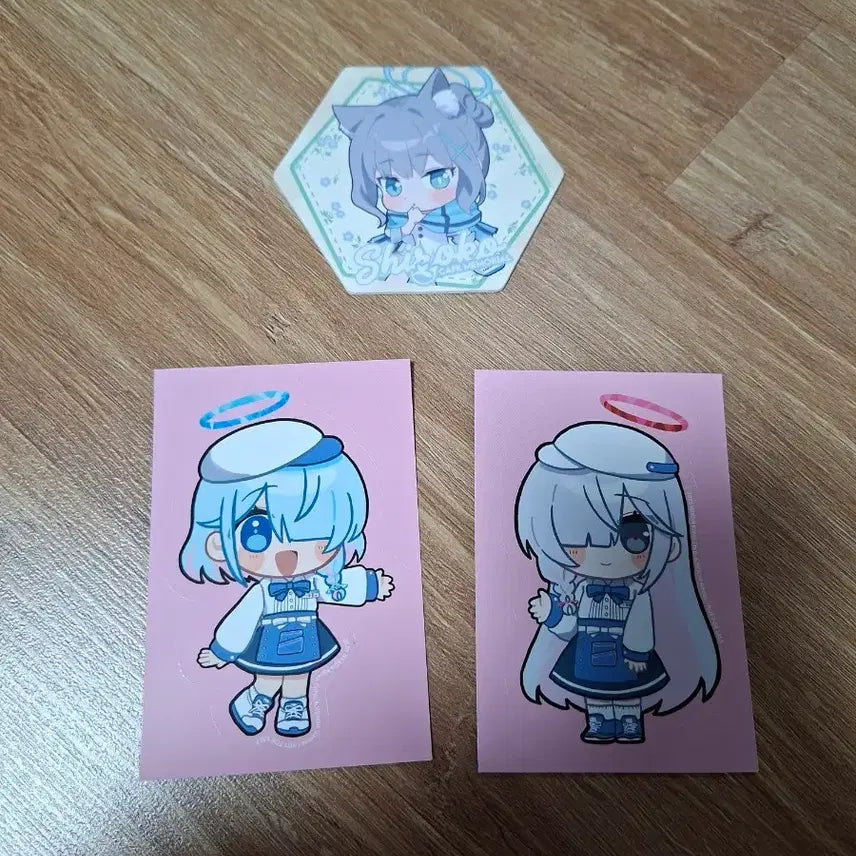 [BUNJANG] Blue Archive Cafe Memorial Season 3 Special Cheiroko Coaster, Arona, and Prana Sticker Set / 블루아카이브 카페메모리얼 시즌3 특전 시로코 코스터 아로나 프라나 스티커