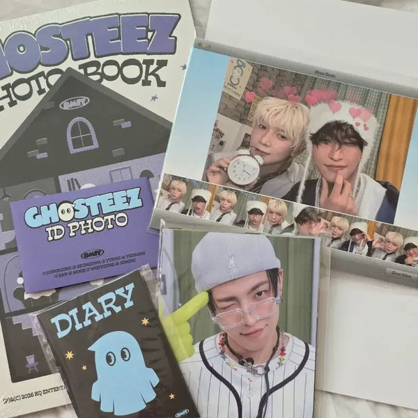 [BUNJANG] ATEEZ Membership Kit Components Photobook, ID Photo, Postcard, Unit Photo, Poster, Q&A Diary / 에이티즈 멤버십 키트 구성품