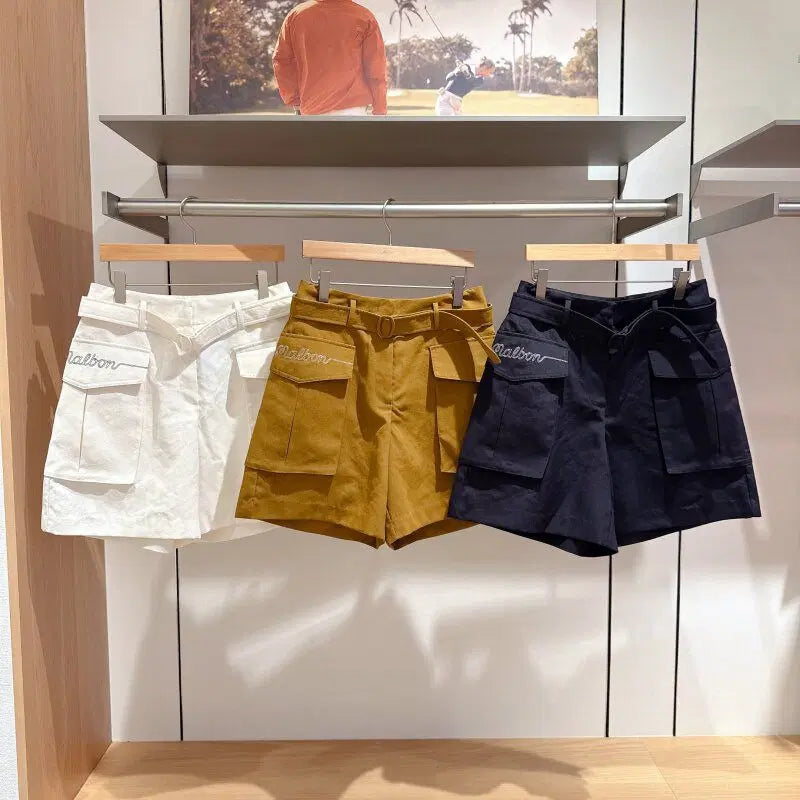 [BUNJANG] Malbon Cargo Culottes Pants / MALBON 말본 카고 큐롯 팬츠