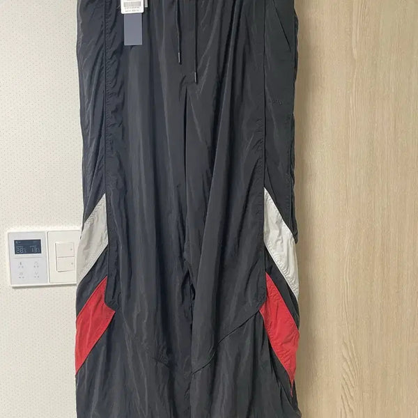 [BUNJANG] Juun.J 25FW Ripstop Colorblock Track Pants Red / 52사이즈 새상품, 준지25fw 립스탑 컬러블록 트랙팬츠 레드