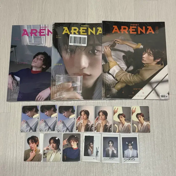 [BUNJANG] RIIZE Anton Arena Homme Magazine Photocard Bundle / 앤톤 아레나 옴므 잡지 포카 폴라 일괄 라이즈
