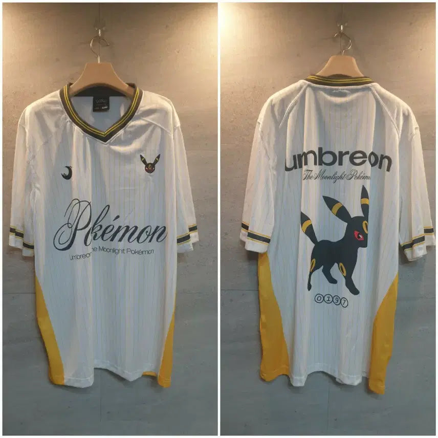 [BUNJANG] Pokemon Umbreon Jersey / 포켓몬스터. 정품. 엄브레온 저지. 미착.