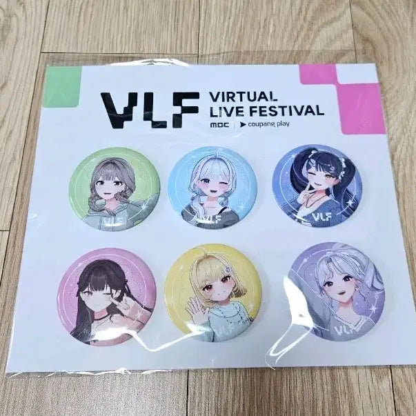 [BUNJANG] 2Won VLF "Looking For Different Lives" Badge Set / 미개봉 이세돌 이세계아이돌 VLF 버라페 뱃지 세트