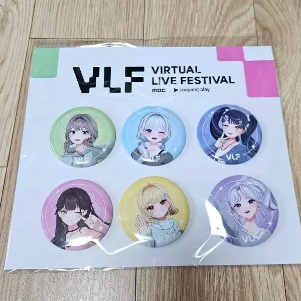 [BUNJANG] 2Won VLF "Looking For Different Lives" Badge Set / 미개봉 이세돌 이세계아이돌 VLF 버라페 뱃지 세트